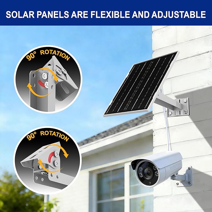 Eco-friendly 4.5W 5V Monocrystalline Solar Panel, Type-C Interface, IP66 Waterproof, 6.5-foot Cable, High Conversion Rate, Compatible with Various Electronic Devices