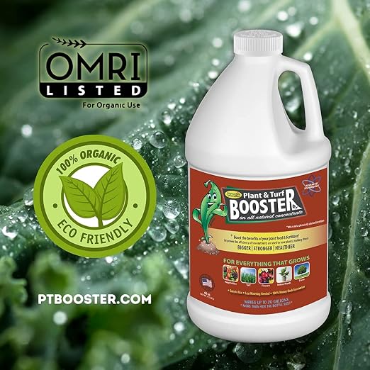 Nature's Wonder Organic Soil Conditioner & Root Booster for Plants (60oz) - Concentrated Liquid Biostimulant with Fulvic Humic Acid for Plants, Potting Soil, Flowers & Lawns