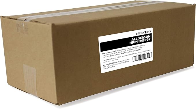 Heath Outdoor Products DDB1-18 All Season High Energy Suet Cake, Case of 18.
