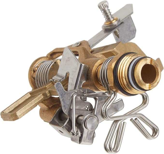 5-Pack Orbit 1/2" BRS Sprinkler Head, Connection, Silver and Gold