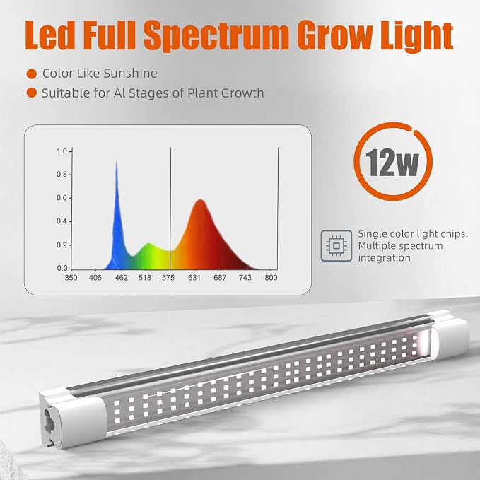 Indoor Greenhouse with Grow Light, 5 Tier 15.7" L×11.8" W×62.3" H growtent with Lights, with 48W Full Spectrum Growing Lamps，Metal Indoor Plant Enclosure for Seed Starting