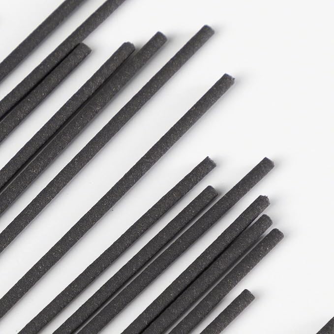 Asayu Japan Sandalwood Incense Sticks - Low Smoke Japanese Incense, 40g (70-80 Sticks), Made in Japan, Smokeless for Less Irritation and Non-Toxic, for Meditation, Relaxation & Home Fragrance