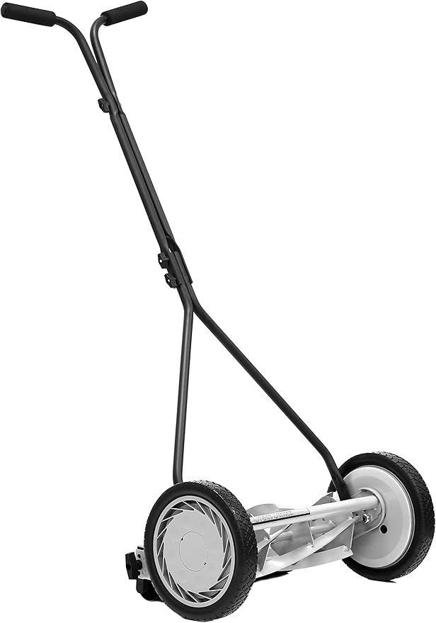 Great States 415-16 16-Inch Reel Mower Standard Full Feature Lawn Mower & Worx WG154 20V PowerShare 10" - 12" Cordless String Trimmer & Edger (Battery & Charger Included)
