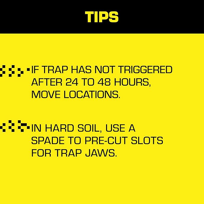 Tomcat Mole Trap, Innovative and Effective Mole Remover Trap Kills Without Drawing Blood, Reusable and Hands-Free, 2 Traps