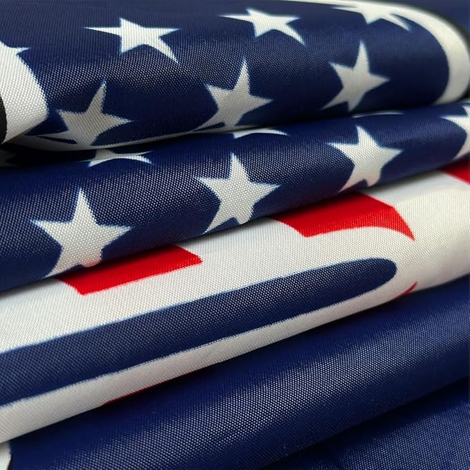 Jayus Double Sided 250th Anniversary American USA Flags 5x8 Outdoor- Vivid Colors 3Ply 1776-2026 250 Years Birthday Patriotic Flags Banners- Heavy Duty 100% Polyester with 3 Brass Grommets