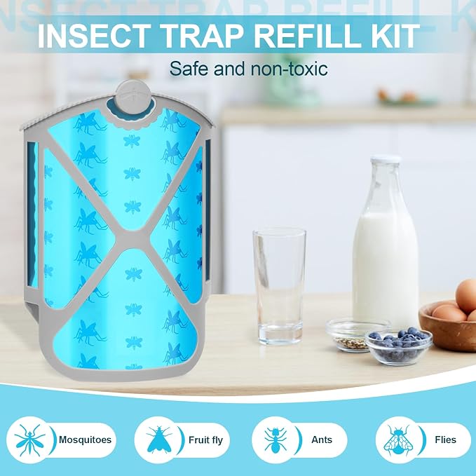 Insect Trap Refill Kit & 16 Cartridges(16Pcs)