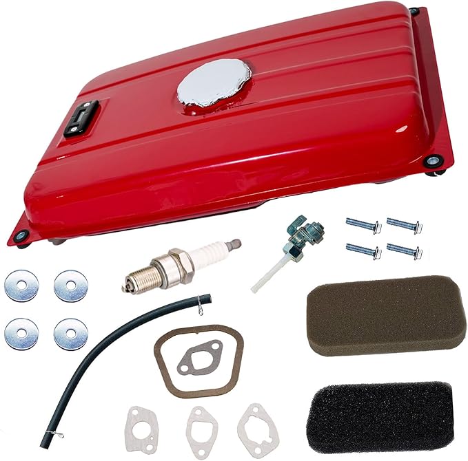JJing Universal 5 Gallon Generator Gas Fuel Tank Compatible with Honda EC2500 Predator Champion ETQ Duromax Wen Power Homelite Husky and More 3200 3250 3500 3600 3750 4000 4375 4750 Generators
