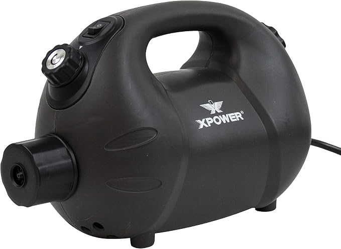 XPOWER F-8 ULV Cold Fogger, Mist Blower, and Sprayer for Cleaning, Disinfecting, Pest Control and Odor Elimination, 20+ Ft. Spray Distance, 0.8 L Tank Capacity