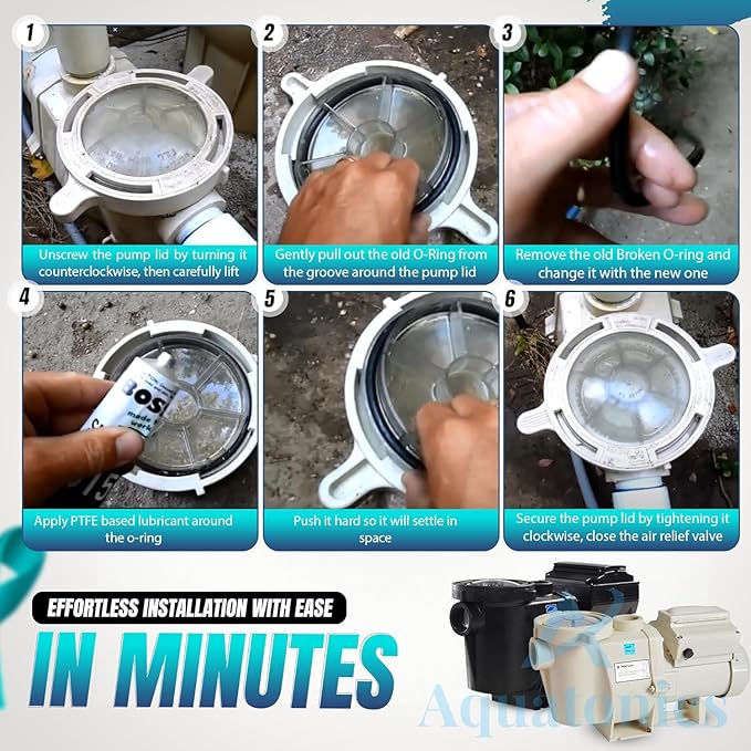 Pool Pump O-Ring Replacement for Pentair 350013, 350013Z, IntelliFlo, Challenger, WhisperFlo, Pinnacle Inground Pumps – 0-318 Replacement