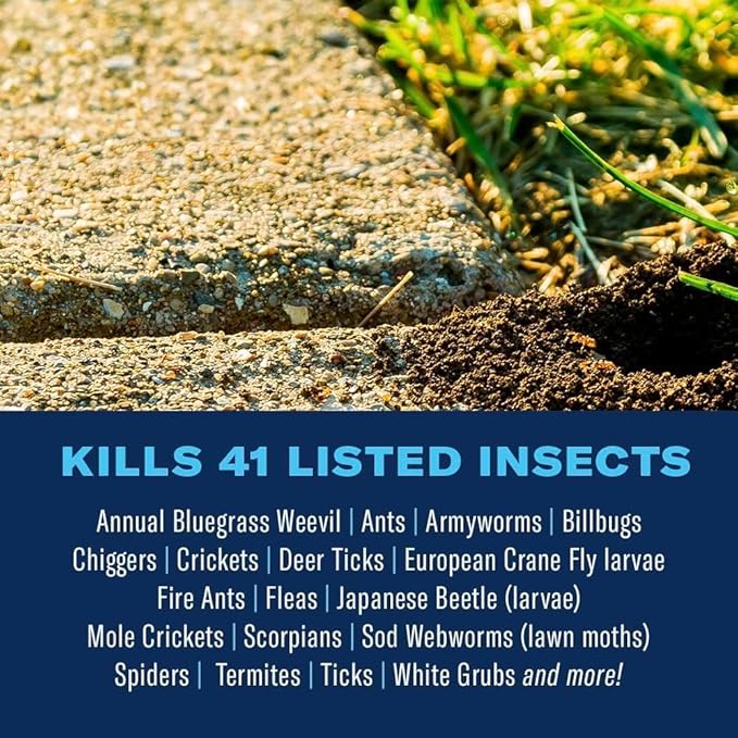 BAYER CROP SCIENCE 700288S Kills Surface Insect Killer for Soil and Turf, 10 lb, Granules