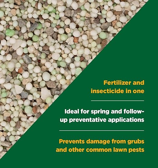 The Andersons Professional 17-0-3 Fertilizer with Grubout Plus 8,500 sq ft (18lb)