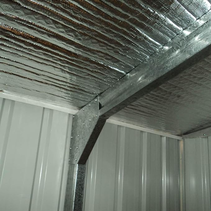 Absco Snow Support Frame for Premier 10 x 10 Metal Shed and Workshop 20 x 10 for Extra Strength and Snowload