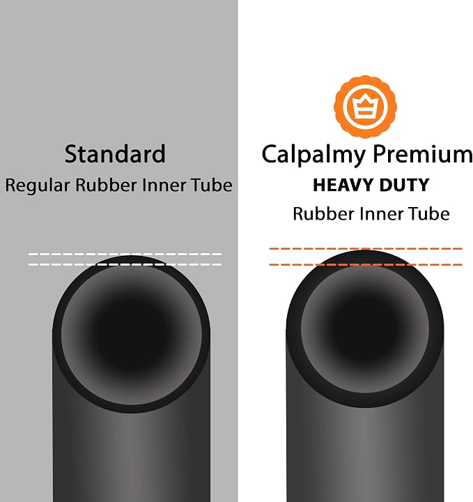 AR-PRO (2-PACK) 16x6.50-8, 16x7.50-8 Inner Tube TR-13 Straight Valve Stem for Mower/Tractor/Golf Cart/Garden Trailer and More