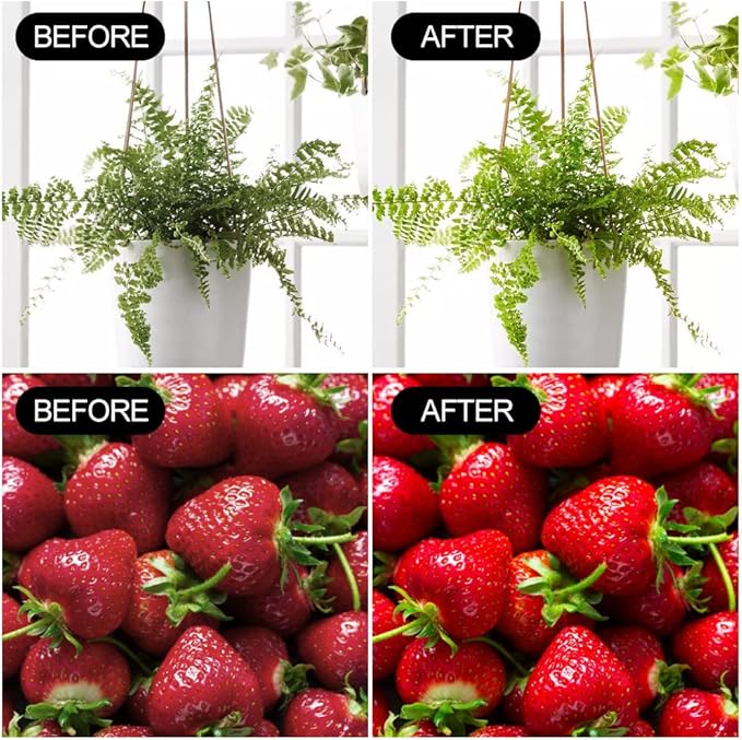2 Pack LED Grow Light Bulbs A19 Bulb, Full Spectrum Plant Light Bulb, 9W E26 Grow Bulb Replace up to 80W, Grow Light for Indoor Plants, Flowers, Greenhouse, Indore Garden, Hydroponic