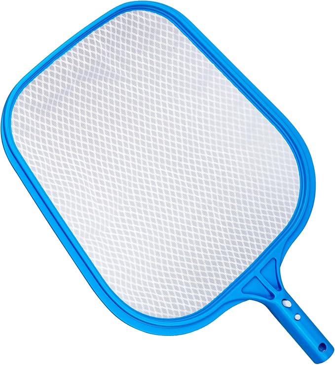 TidyMister New Diamond Netting Fine Mesh Pool Skimmer Net for Hot Tub Spa Handy Leaf Skimmer for Pools Fit with Standard Size 1-1/4'' Pole