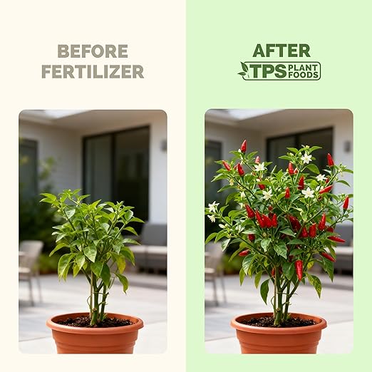Pepper Fertilizer – Liquid Plant Food for Bigger Harvests, Better Flowering & Stronger Root Development, 32 oz