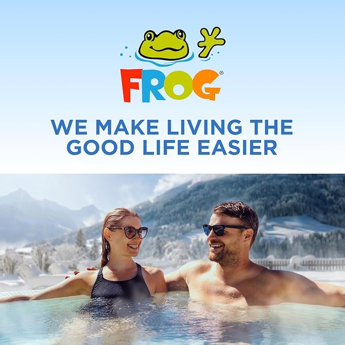 FROG Jump Start for Hot Tubs - Start-Up Chlorine Shock Removes Organic Contaminants & Establishes Chlorine Level - Hot Tub Set Up & Treatment - 1 Pack