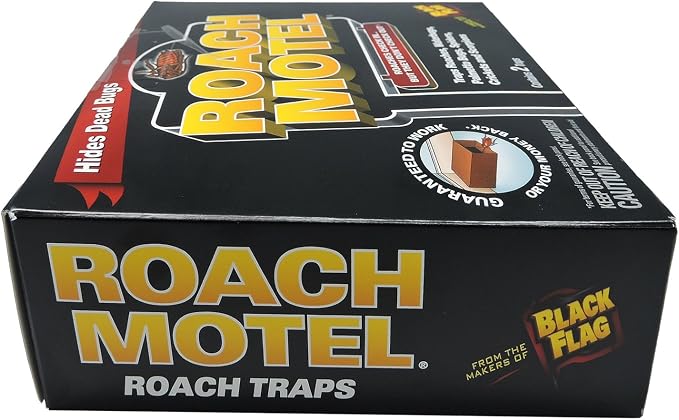 Black Flag TAT Roach Motel Traps, 2-count Packages (Pack of 6)