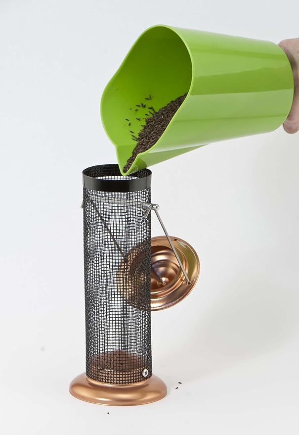Woodlink Coppertop Thistle Mini Tube Feeder Model COPTMINI