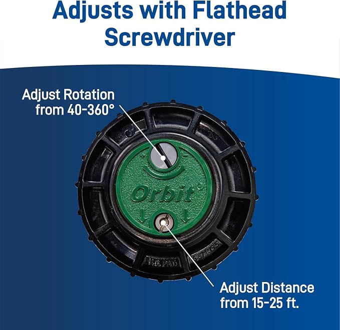 Orbit 55069 Saturn III Gear-Drive Rotor Water Sprinkler (5-Pack Saturn III Gear-Drive)