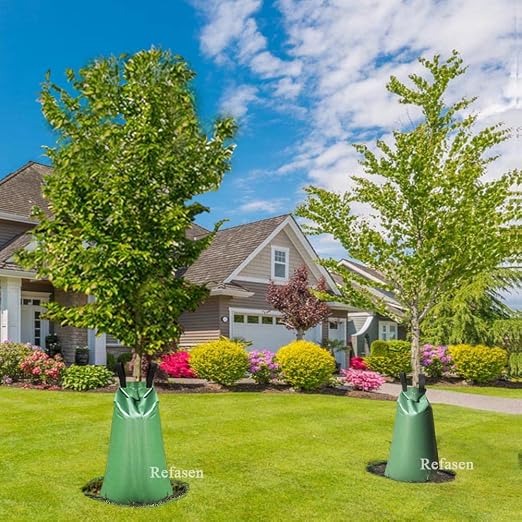 Tree Watering Bag, 20 Gallon Water Bags for Trees Slow Release Drip Irrigation Bag for Trees (3 Packs)