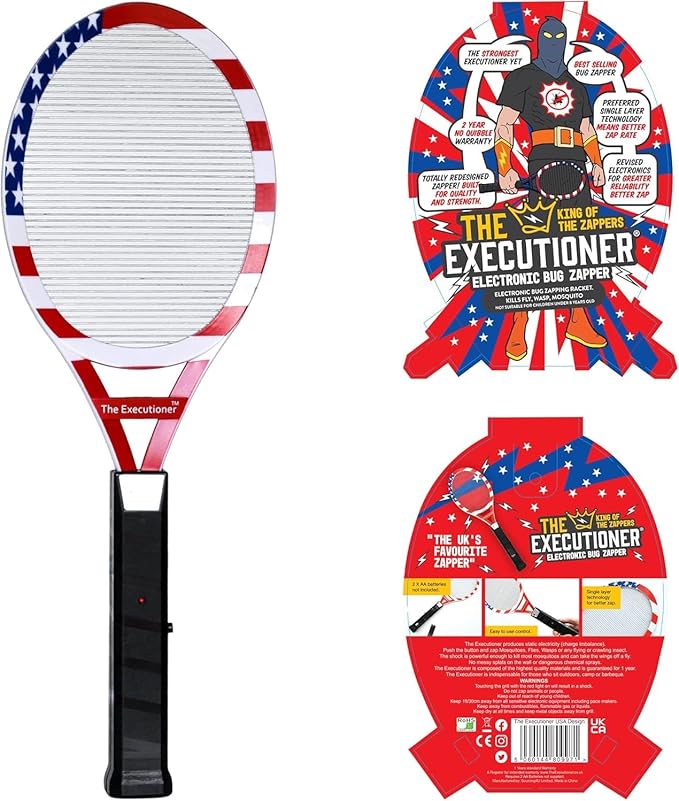 The Executioner USA Patriot Limited Edition Fly Swat Wasp Bug Mosquito Swatter Zapper