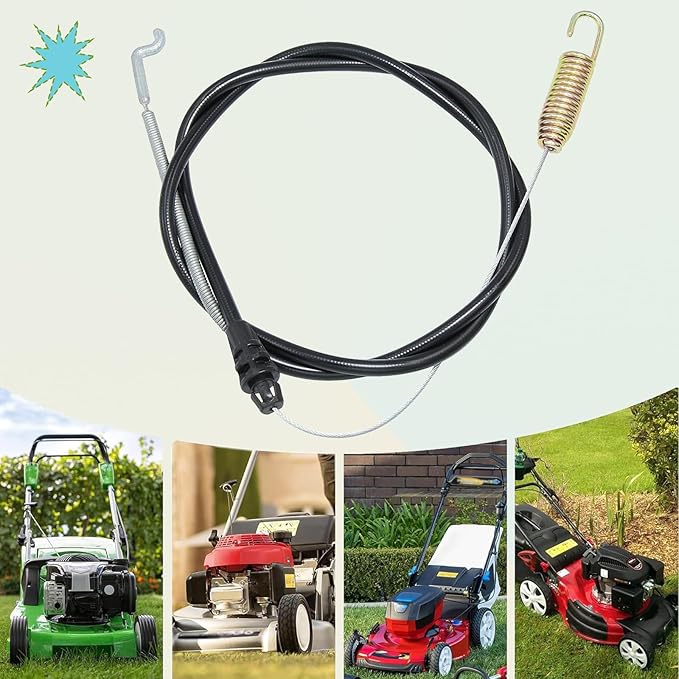 105-1844 Traction Control Cable,for Toro 22in Personal Pace Rear Wheel Drive Self Propelled Lawn Mowers & Lawn-Boy Silver Series Mowers Replaces 105-1844 Traction Drive Cable