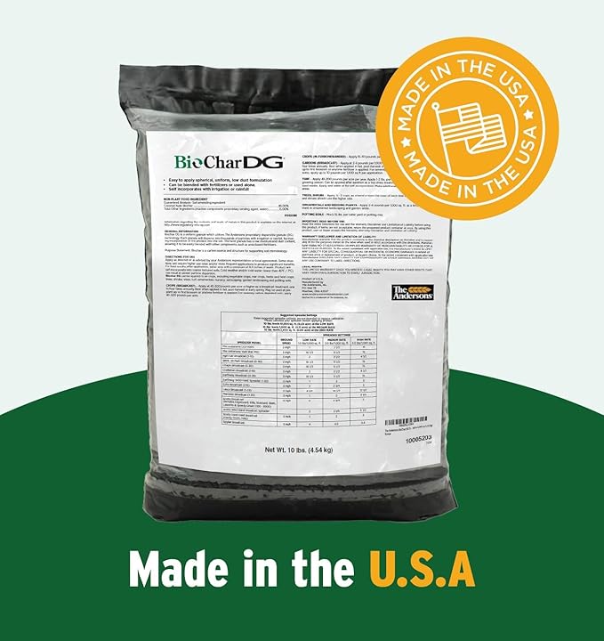 The Andersons BioChar DG Organic Soil Amendment - Covers up to 5,000 sq ft (10 lb)