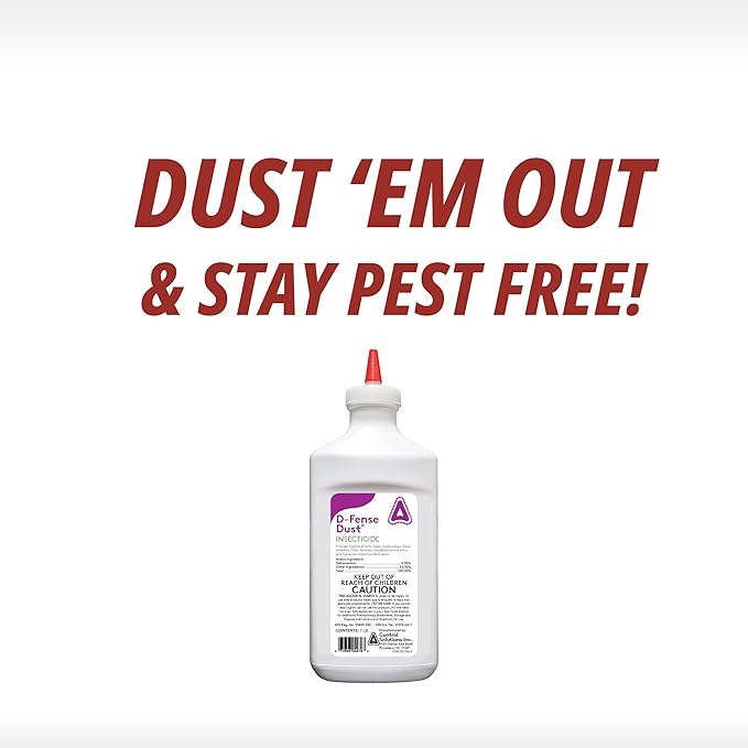 Control Solutions - 82002479 - D-Fense Dust - Insecticide - 1lb, White