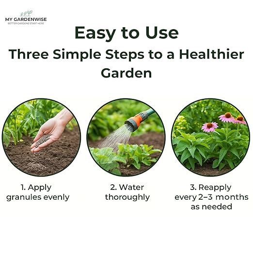 Gypsum for Soil - Calcium for Plants - Gypsum Fertilizer for Gardening, Lawn & Vegetables - Calcium for Garden (2 qts. - 4 lbs)
