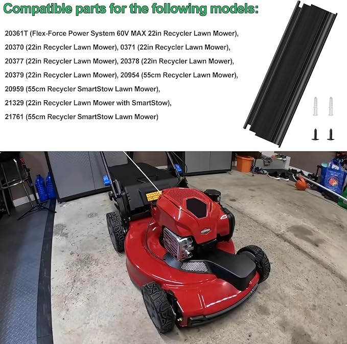 115-8420 144-6431 Trailing Shield for Toro 22" Recycler Lawn Mowers / 22” Walk Behind Lawn Mower, Compatible with 20330, 20330C, 20339C, 20331, 20350, 20331C, 20339, 20351, 20378, 20954, 20370 (1PCS)
