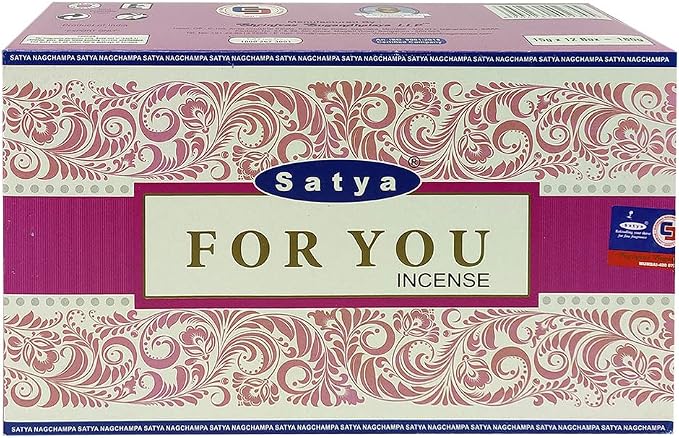 for You Incense Sticks and Incense Stick Holder Bundle Insence Insense Satya Incense