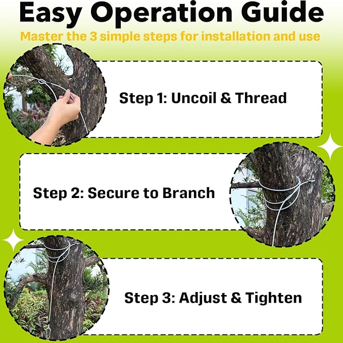 4PCS 39.3" & 73.6" Bird Feeder Hanger for Tree with Carabiner Clip, Stainless Steel Rope with Carabiner Clip, Flexible Steel Cable with Carabiner Hook for Outdoor Decor, Garden & Patio, Black & Silver