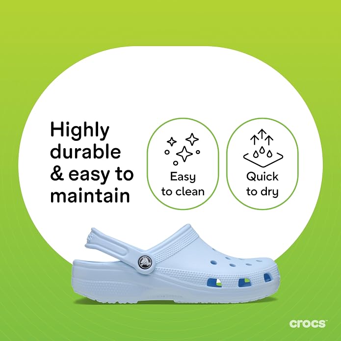 Crocs Unisex-Adult Classic Clog, Clogs for Women and Men