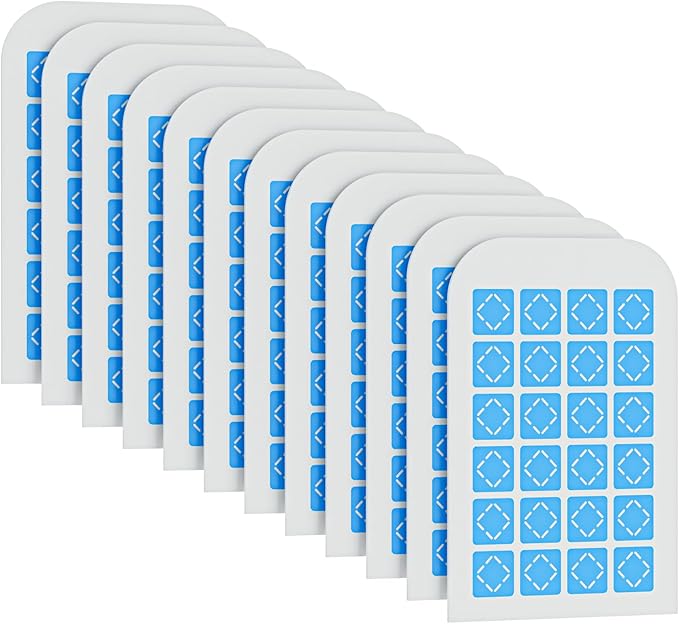 12 Pack Magnetism Glue Cards TIENBE Indoor Plug-in Fly Trap Refill Pack for TIENBE Indoor Fly Trap