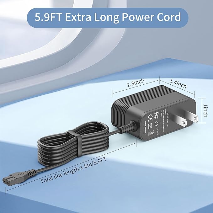16.8V Power Charger for Aiper Scuba S1 Robotic Pool Cleaner Compatible with Aiper Scuba S1 E1 14.4V Li-ion Battery Robotic Pool Vacuum Cleaner Charger