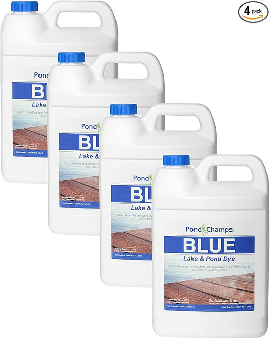 Blue Lake and Pond Dye (4 Gallon Value Pack)