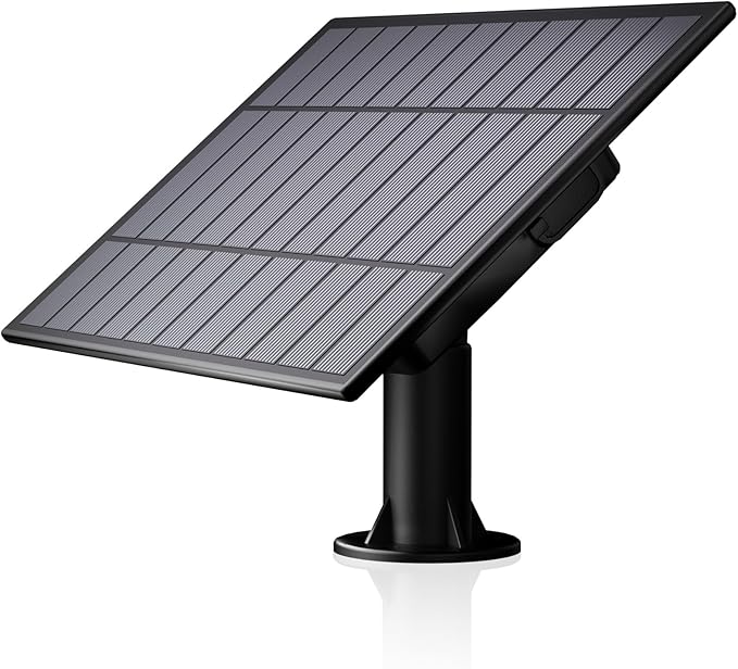 OHLUX Replacement Solar Panel - Compatible with OHLUX Solar Powered Outdoor String Lights - 1 Solar Panel, 2.5W 2600mah