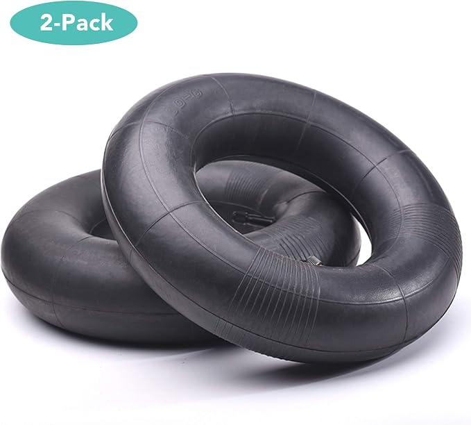 AR-PRO 13 x 6.50-6'' Heavy Duty Replacement Inner Tube with TR-13 Straight Valve Stem (2-Pack) - for Wheelbarrows, Razor Quad 1-18, Dirt Bike, ATV, Mowers, Hand Trucks and More