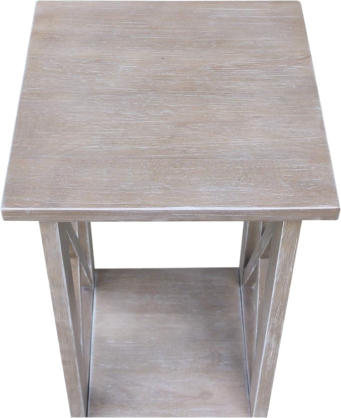 International Concepts 24" X-Sided Plant stand, Gray