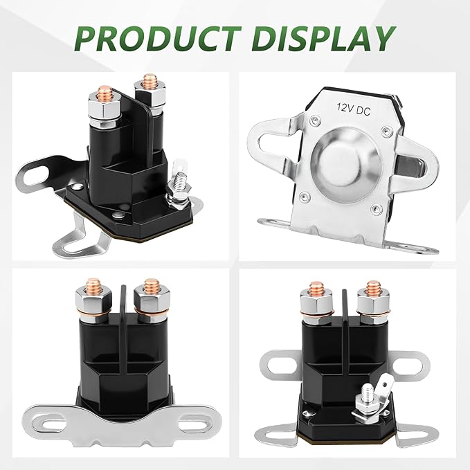 Starter Solenoid 12V for Bad Boy 108-5349-00 ZT CZT MZ Zero Turn Riding Lawn Mower Tractor
