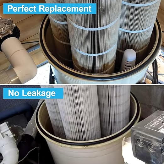 39010200 Pool Tank Clamp O-Ring for Pentair CCP 520/420/320 Clean & Clear Plus Fiberglass-Reinforced Polypropylene Tank Filters and FNSP24/36/48/60 FNS Plus Filter, Pool Filter O Ring Replacement