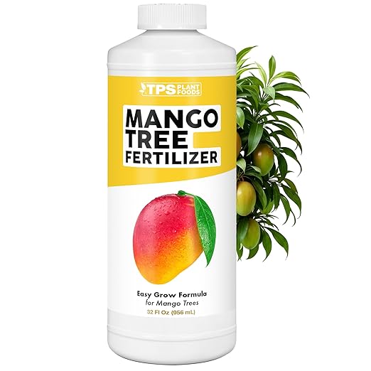 Mango Tree Fertilizer – Liquid Plant Food for More Fruit, Stronger Blossoms & Healthy Tree Growth, 32 oz