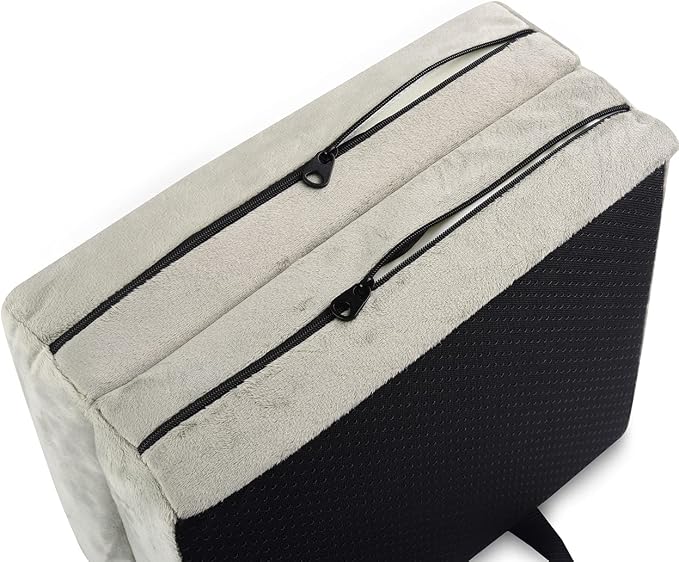 i frmmy Memory Foam Extra Thick Kneeling Cushion Pad- Garden Kneeler for Gardening, Bath Kneeler for Baby Bath, Knee Mat for Work, Extra Large 22x 12 Inch, Thick 2.9 Inch (Gray)