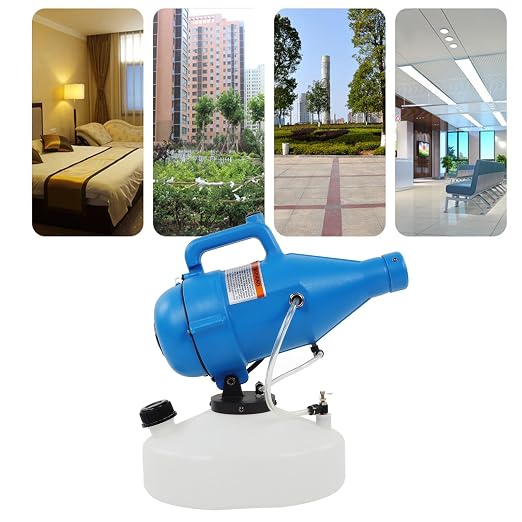 Electric Ulv Portable Fogger, 1400W 4.5L Adjustable Mist, Cold Atomizer for Hotel School Restaurant Disinfection
