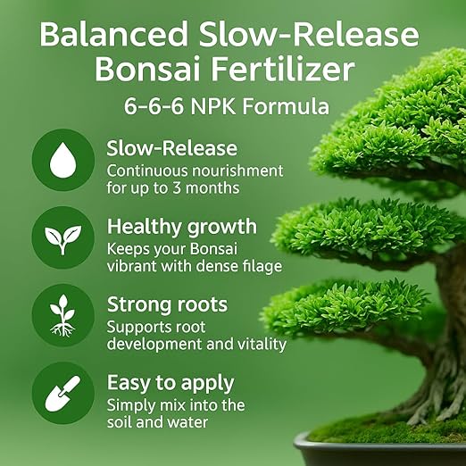 𝐁𝐄𝐒𝐓𝐒𝐄𝐋𝐋𝐄𝐑 Bonsai Fertilizer Pellets – Slow-Release Bonsai Tree Fertilizer & Food for Compact Growth, Dense Branching & Healthy Roots | Ideal for All Bonsai & Money Trees - 4 QUARTS