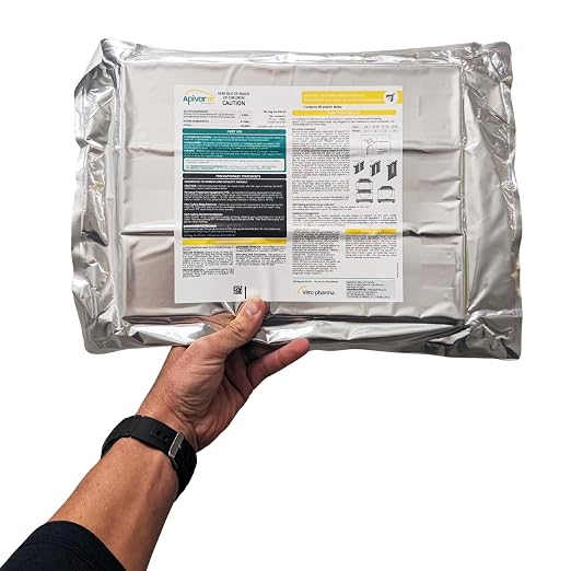 Apivar® 2.0 New Formula - Less Amitraz - Faster Varroa Mite Drop - Mite Treatment for Honey Bees, Strips Fit Langstroth, Dadant & More, No Withholding Period - (60 Strip Packs)