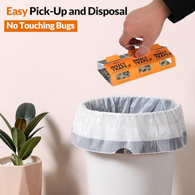 40 Pack Roach Traps, Cockroach Traps Indoor,Glue Roach Traps,Indoor Roach Trap for Home, Garage & Shed, Pest Control for Home,Child & Pets Safe