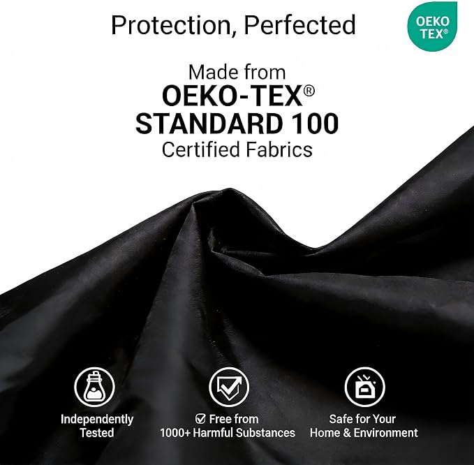6x3 FT Raised Garden Bed Cover - Heavy Duty Frost Cover for Outdoor Winter Frost Cold Weather Plant Freeze Protection Covers, Black 73" x 37" x 25"