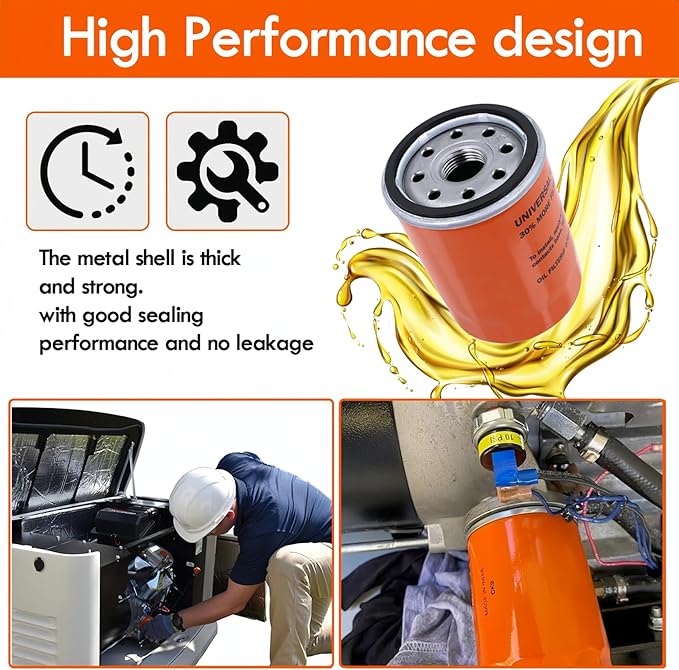 5664 Generators Maintenance Kit for Generac 12-18 kW automatic standby generators, Maintenance Kit includes Oil filter 070185ES, Air filter 0C8127,Spark plug 0E7585A (prior to 2013)